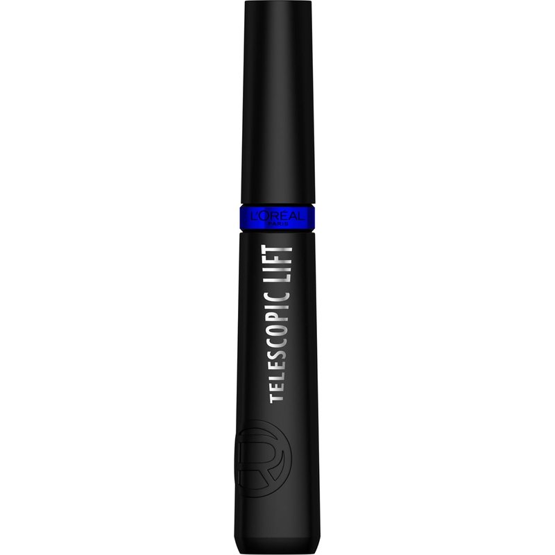 L'Oreal Paris Telescopic Lift Mascara - Lengthening & Volumizing Eye Makeup | Washable Stellar Blue, 0.33 Fl Oz