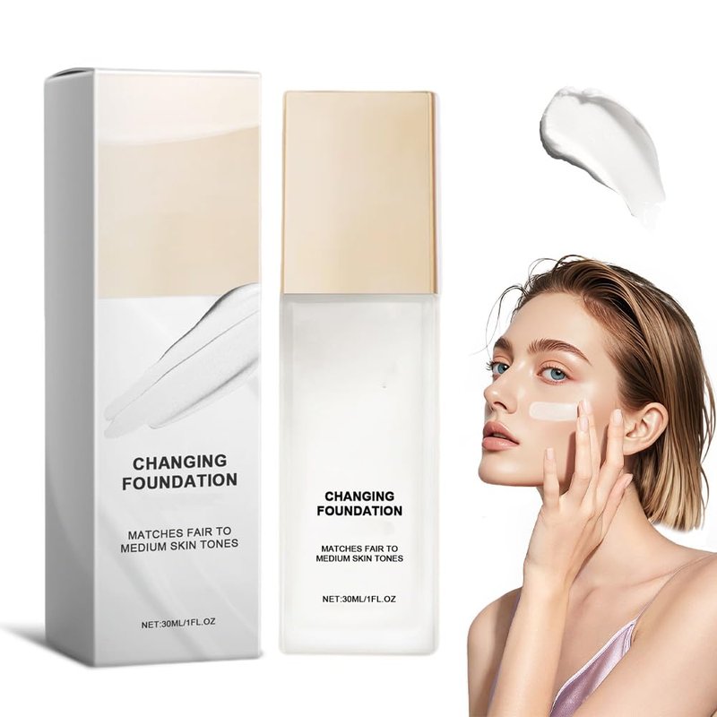 Skiennix Color Changing Foundation - Hydrating Lightweight Concealer for Mature Skin | 1 PCS