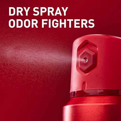 Old Spice Dry Spray Antiperspirant Deodorant for Men, 24/7 Sweat & Odor Protection, 24/7 Sweat Defense & Lasting Freshness, Swagger with Cedarwood Scent, 4.3 oz (Pack of 2)
