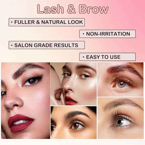 Lash Lift and Brow Lamination Black Color Kit Easy to Use Eyelash & Eyebrow Perm Kit Suitable for Salon and DIY Use Instant Result
