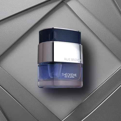 Rue Broca Theoreme Eau de Parfum Spray For Men, 3.0 Fl. Oz ? Bold and Masculine Fragrance with Citrus, Amber, and Patchouli