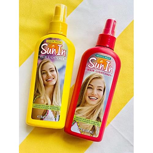 Sun In Original Spray-In Hair Lightener, Tropical Breeze , 4.7-Ounce Bottles (Pack of 6)