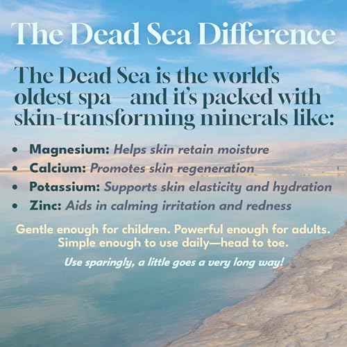 Dead Sea Warehouse - Amazing Minerals Moisturizer - Body Lotion for extremely dry skin - Great for Face, Body & Hands - For Women, Men, & Children- Fragrance Free
