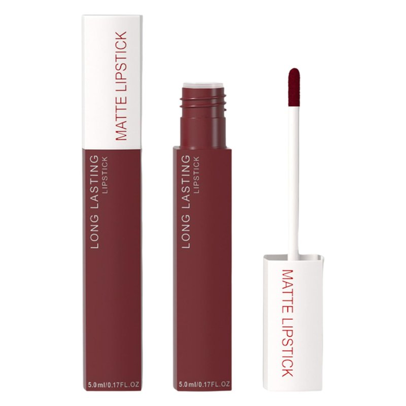 Jan Jean Smudge Proof Matte Lipstick, Waterproof Intense Color Lip Gloss for Women - All Day Wear for Daily and Party