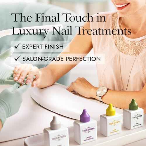 THERAPISPA Nail & Cuticle Oil with Avocado, Jojoba, Biotin & Vitamin E ? Nourishes Cuticles, Strengthens Nails & Supports Nail Growth (Lavender, 2.0 fl oz)