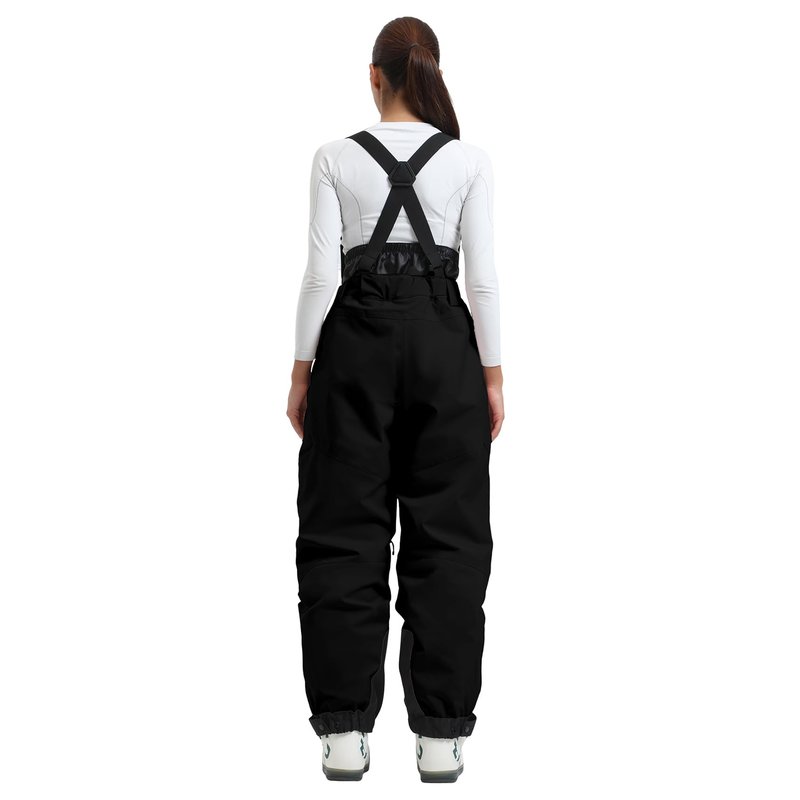 GSOU SNOW Womens Baggy Snowboard Pants Ski Bibs Snow Loose Overalls Waterproof Windproof Insulated Warm