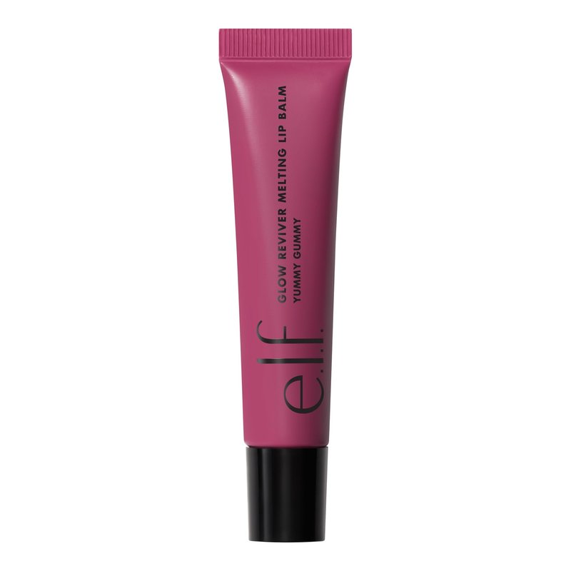 e.l.f. Glow Reviver Melting Lip Balm, Hydrating Tinted Lip Balm For A Glossy Finish & Soft, Supple Lips, Vegan & Cruelty-Free, Yummy Gummy