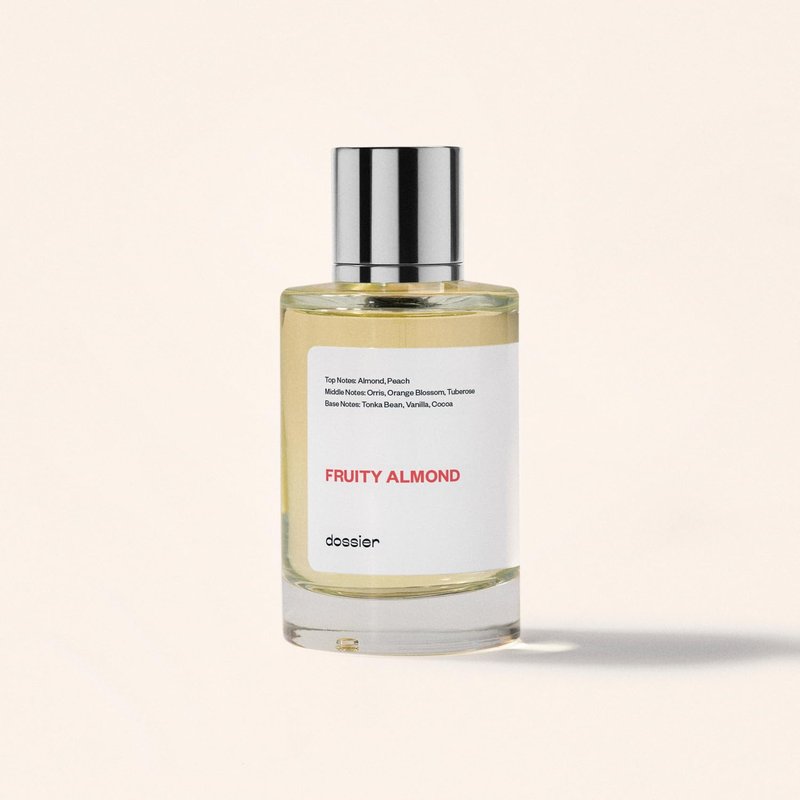 Dossier Fruity Almond Eau de Parfum - Long-Lasting Feminine Fragrance | 3.4 fl oz (100ml)