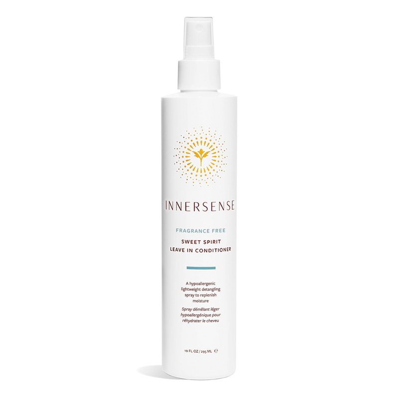 Innersense Organic Beauty - Fragrance-Free Sweet Spirit Leave-in Conditioner | Detangling, Hydrating, Smoothing | Non-Toxic, Cruelty-Free, Clean Haircare (10 fl oz)