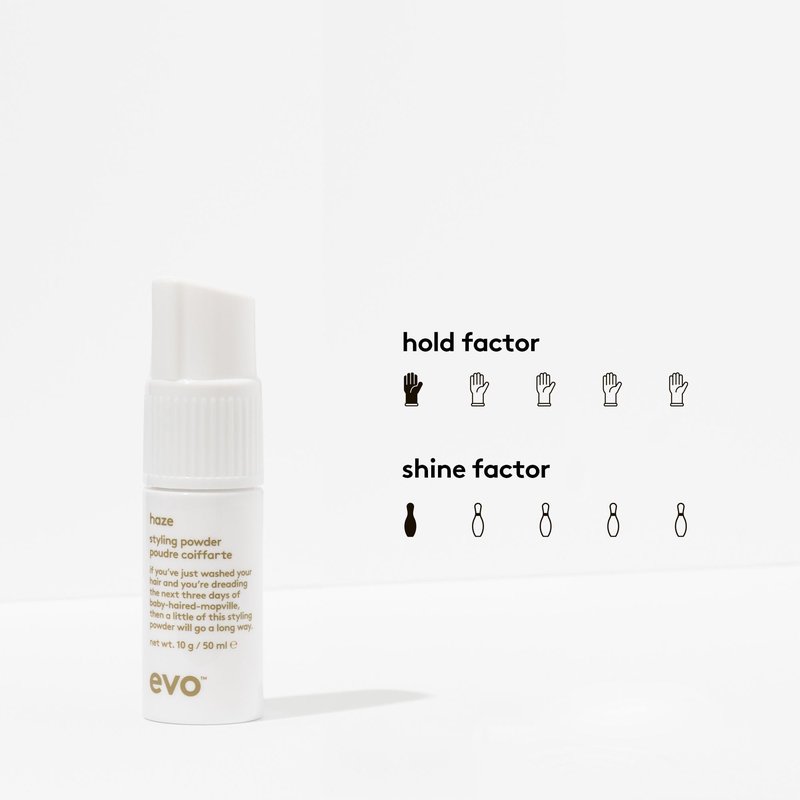 EVO Haze Volumizing Hair Styling Powder for Fine & Limp Hair - Matte Texture & Oil Control - 1.69 fl oz