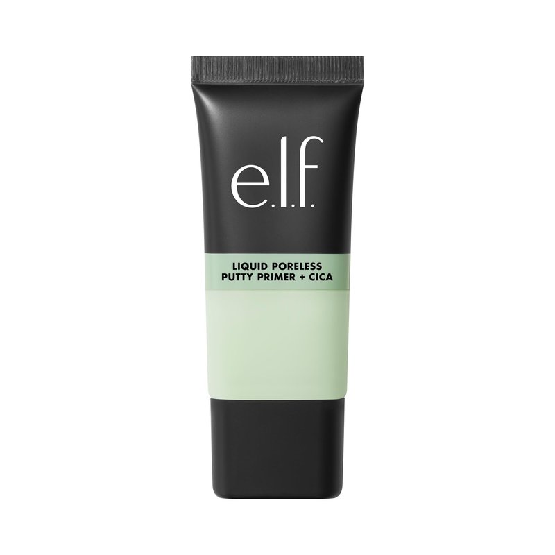 e.l.f. Liquid Poreless Putty Primer + Cica, Face Primer For Gripping Makeup, Visibly Reducing Redness & Soothing Skin, Vegan & Cruelty-Free