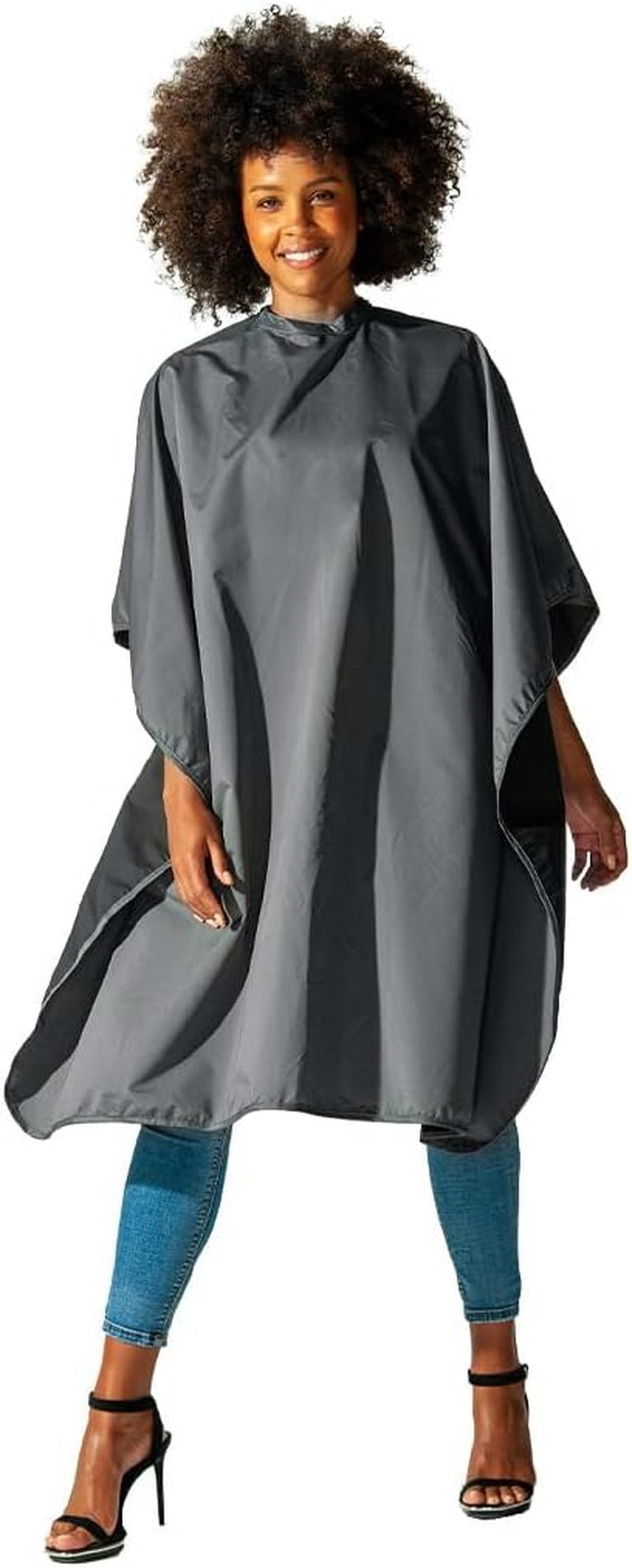 Betty Dain Hands-Free Bleach-Proof Cape - Waterproof Polyester, 45" W x 58" L, Machine Washable