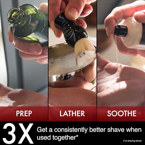 The Art of Shaving Sandalwood Shaving Cream for Men ? Protects Against Irritation and Razor Burn ? Hydrates and Nourishes Dry Skin ? Clinically Tested for Sensitive Skin ? 5 oz