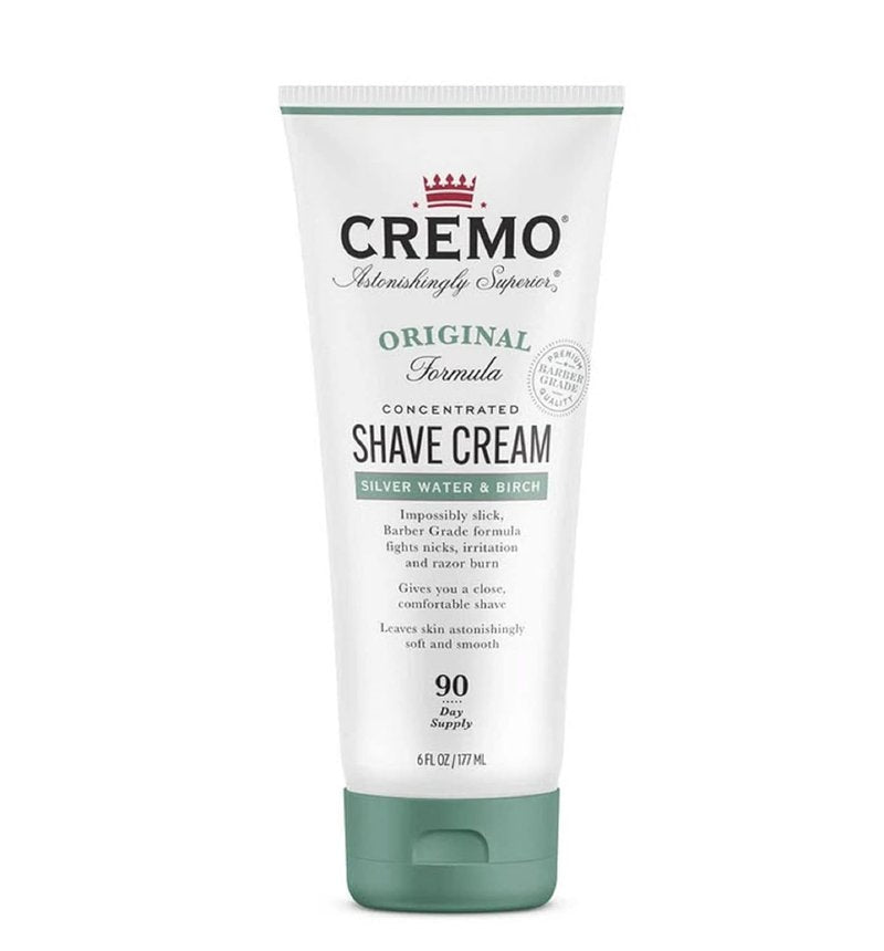 Cremo Shave Cream - Barber Grade Sandalwood & Silver Water | Ultra-Slick Formula, 2 x 6 Fl Oz