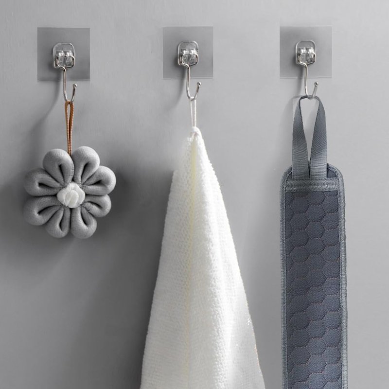 Inmorven Back Scrubber for Shower Exfoliating Body Scrubber 40 inch Double-Sided Back Exfoliator Scrub Towel, Bath Body Brush Widened Back Washer with Handle for Men and Women (Grey)