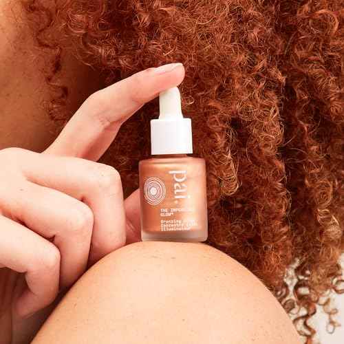 Pai Skincare - The Impossible Glow Organic Hyaluronic Acid + Sea Kelp Glow Drops | Natural, Vegan, Sensitive Skincare (Bronze, 0.34 fl oz | 10 ml)