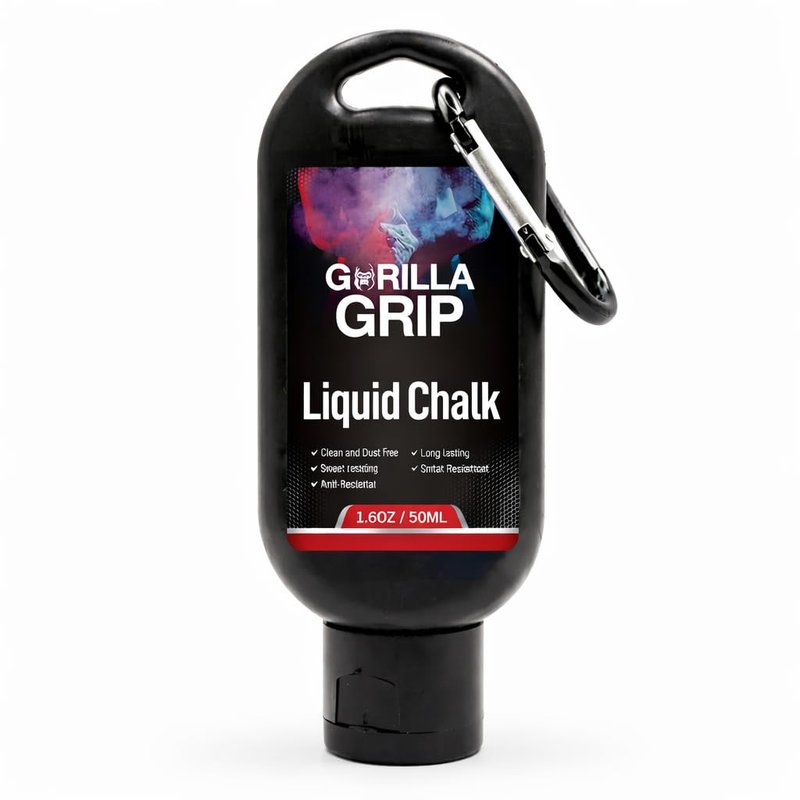 DYNAMICSSPORTZ Liquid Chalk with Mountain Buckle for Gym & Sports-Extra Strong Grip Lifting Chalk for Fast Drying,Weightlifting,Rock Climbing & Pole Fitness-1x50ml