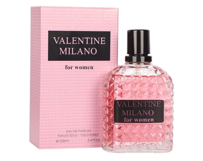 AMOUVOA Women's 4 Pcs Amanda, La Vida Bella, Valentine Milano And Paris Eau De Parfum 13.6 oz Perfume Natural Spray Fresh Fragrance