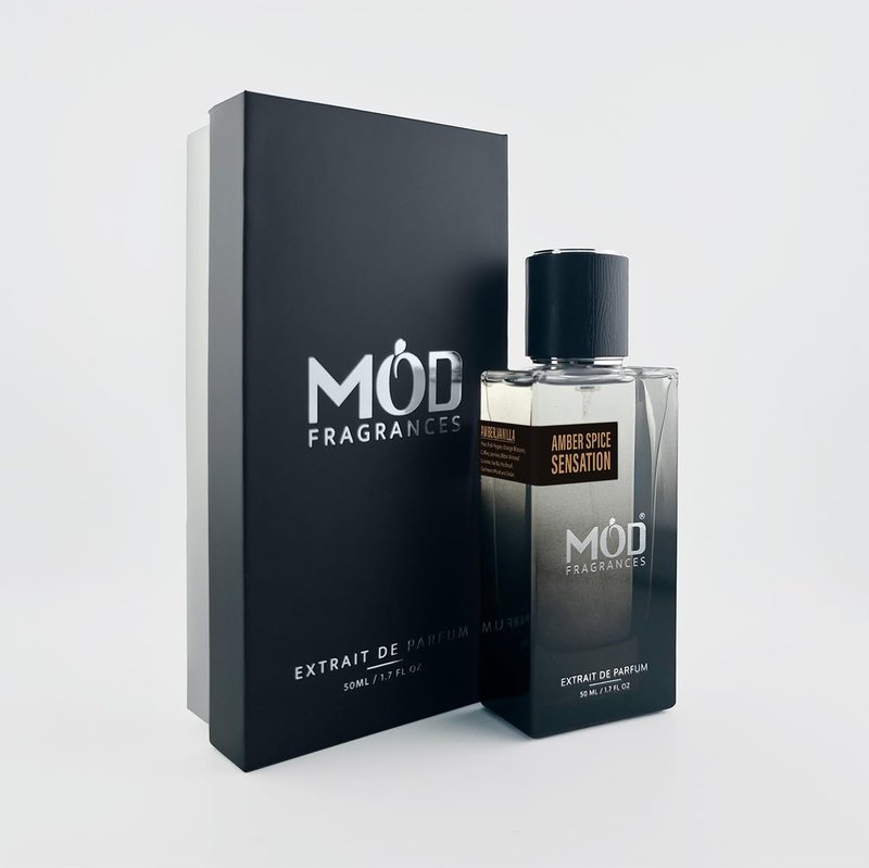 Mod Fragrances Amber Spice Sensation Perfume For Women Inspired By Black Opium Perfume Long Lasting Amber Spice Fragrance Extrait De Parfum 50ml