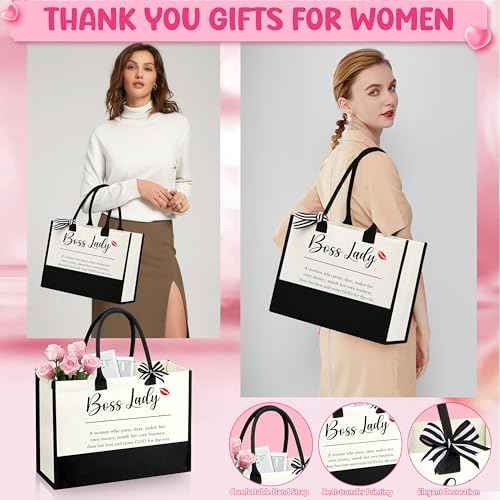 Boss Lady Gifts for Women Boss Christmas Gifts for Women Best Bosses Gift for Woman Thank You Appreciation Birthday Office Gift Set for Bosses Feamle 11 Pcs Gift