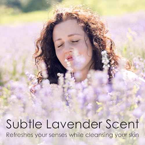 BeautyFrizz Lavender Face Wipes - 240 pcs - Gentle Makeup Remover Wipes for Women - Facial Cleansing Wipe with Aloe, Castor, Vitamin A and E - Extra Soft - Moisturizing