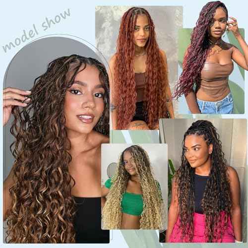 Human Braiding Hair 24 Inch 100g Deep Wave Bulk Human Hair For Braiding Bobo Braids 4# Natural Brown Human Hair Braiding Hair