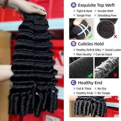 Lemoda 24Inch 1PC/lot Burmese Loose Deep Wave Curly Virgin Human Hair Bundles Spriral Curly Ends Top Quanlity Unprocessed Raw Human Hair Extensions