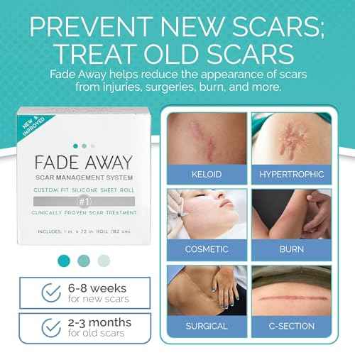 Clinically Proven Silicone Scar Sheets ? Medical Grade Tape for Surgery, C-Section, Keloids & Tummy Tuck Scars