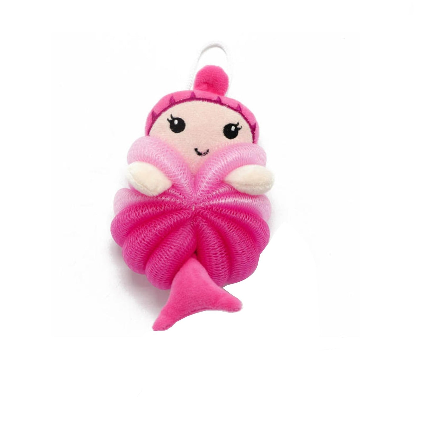 Cute Animal Bath Loofahs Sponge Pouf Mesh Body Scrubber Shower Exfoliating for Women Kids Girls Boys