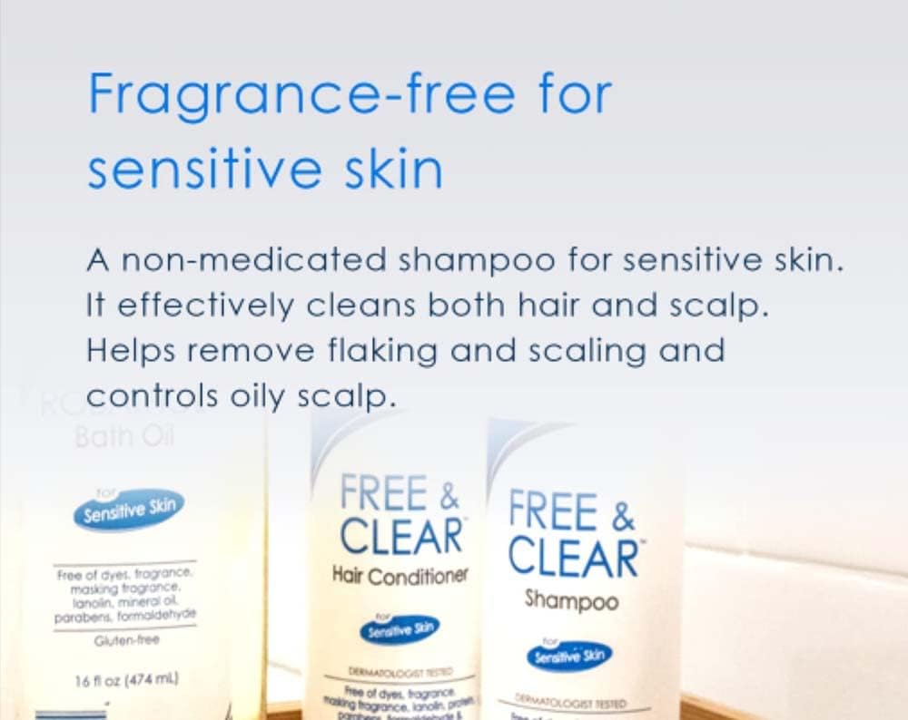 Vanicream Shampoo for Sensitive Skin - Dermatologist Tested, Sulfate-Free, 12 fl oz (Pack of 3)