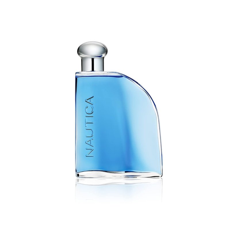 Nautica Blue Eau de Toilette - Men's Fragrance with Basil, Jasmine & Cedarwood | 3.4 fl oz Travel Size