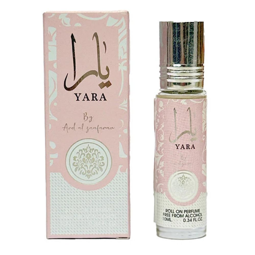 Yara Perfume Roller for Women - 0.34 Ounce | Long-Lasting Fragrance