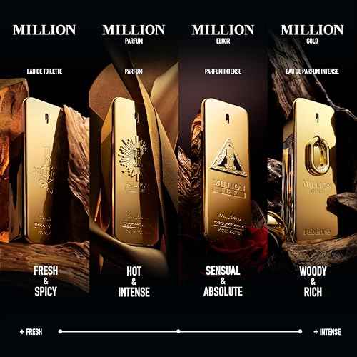 Paco Rabanne 1 Million Parfum Men Parfum Spray 3.4 oz