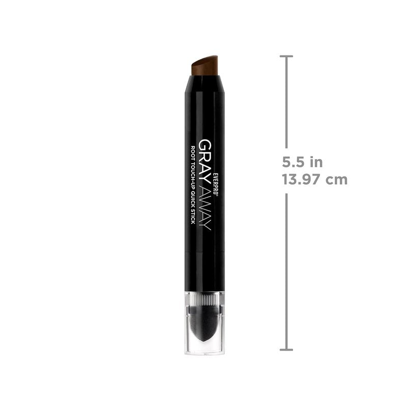 Everpro Gray Away Root Touchup Stick - Light Brown, Quick Application, 0.1 Oz