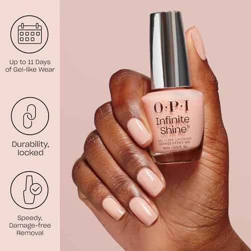 OPI Infinite Shine Long Wear Nail Polish | Clear Gel Like Nail Polish Base Coat & Top Coat | Vegan, Long Lasting, Protects Nails