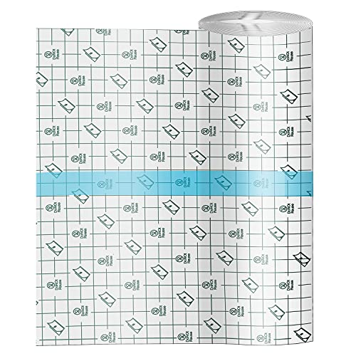 Tattoo Aftercare Waterproof Bandage (9.84 in x 10.9 Yd Roll) Second Skin Wound Healing Protective Skin Adhesive Bandages Transparent Dressing Bandages Tattoo Supplies