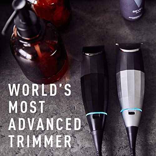 Bevel Square Trimmer Blade Attachment - Compatible with Bevel Trimmer Only, Face, Neck and Body Hair Trimmer Head - Black, 1 Count