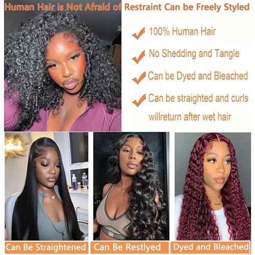 4 Bundles Burmese Curly Bundles Human Hair 12 Inch 3C4A 100% Unprocessed Human Hair Spiral End Quick Water Wave Real Human Hair Extensions Natural Black