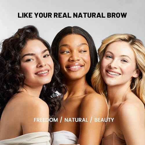 2-in-1 Dual Ended Microblading Eyebrow Pen & Eyebrow Brush, Waterproof 2-Fork-Tip & Precise Brush-Tip for Natural Hair-Like Brows, Perfect Eyebrows Make up,Last 24Hrs. (Deep brown)