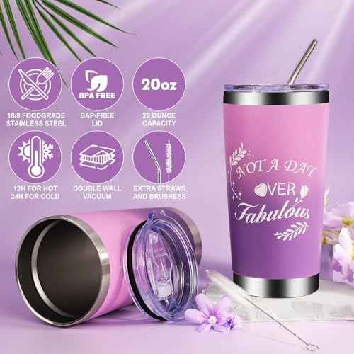 Luxury Spa Gift Basket for Women Self Care Gifts for Women Get Well Gifts With Bath Salts,Blanket Relaxing Gifts for Mom Girlfriend Wife Daughter Perfect For Mother's Day (Purple)