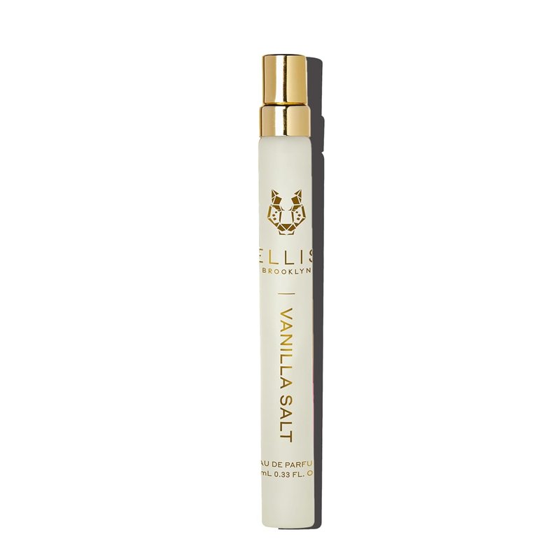 Ellis Brooklyn Vanilla Salt Eau de Parfum Travel Spray | 0.33oz Vegan Perfume with Sea Salt & Jasmine