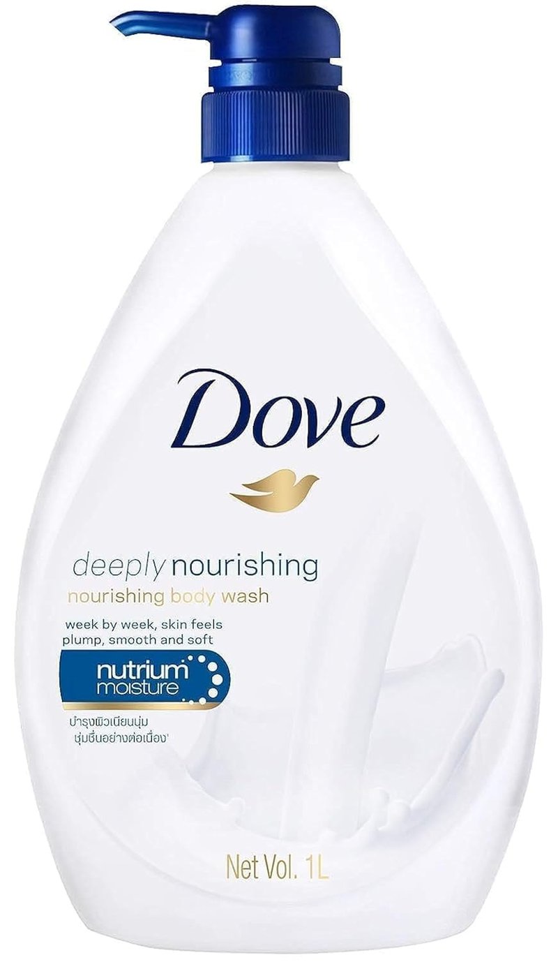 Dove Body Wash - Deeply Nourishing Moisturizing Shower Soap | Value Size 2-Pack, 33.8 Oz Each