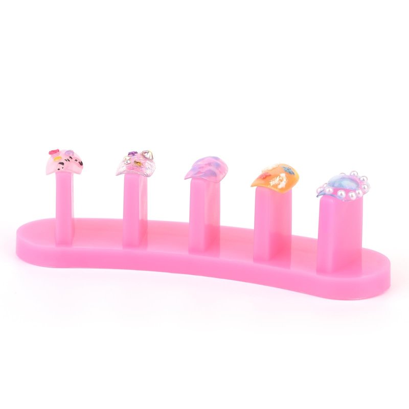 KADS 3pcs/set High Qulity PlasticTip Stand for Practice Use Practice Training Nail Art False Tips Display Training Tool
