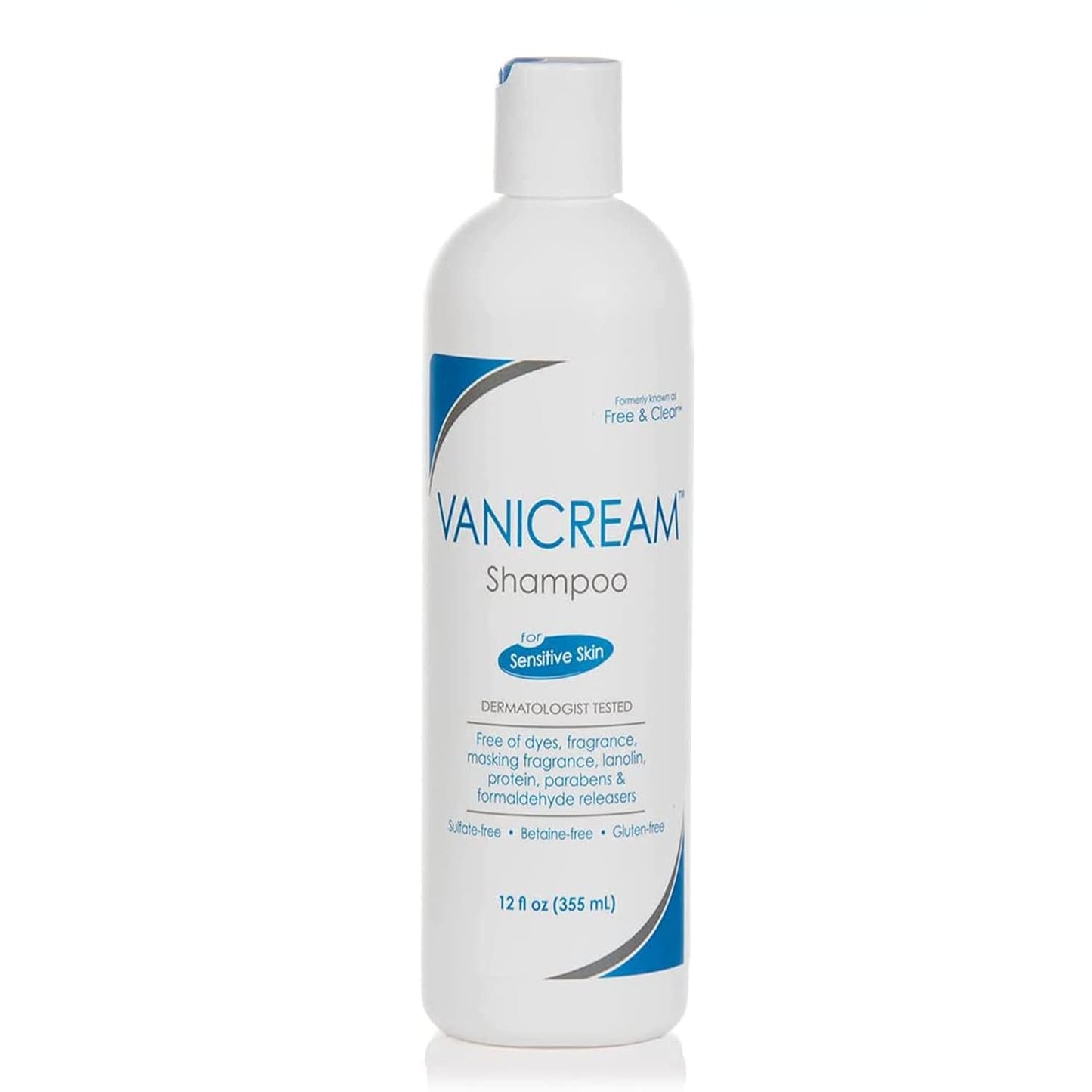 Vanicream Hair Shampoo - Gentle Formula for Sensitive Scalps | 12 Oz Size
