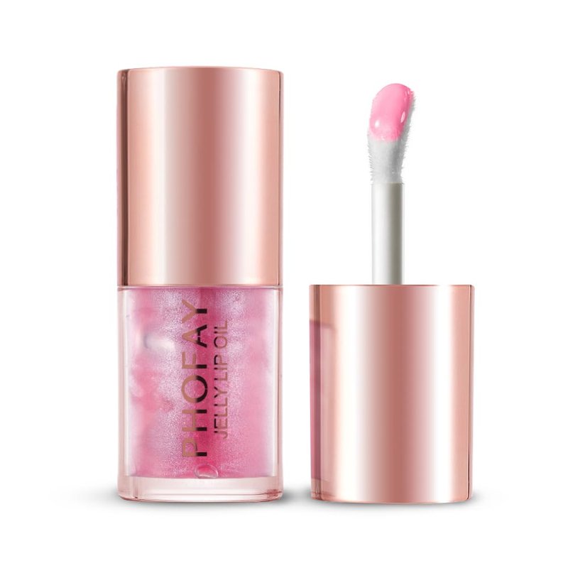 Juicy-Gloss Tinted Lip Oil | Deep Hydration & Repair for Dry Lips - Non-Sticky Formula (04#)