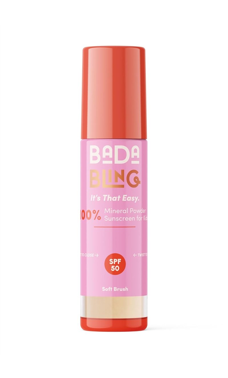 Bada Boom Bada Bling Shimmer Sunscreen Powder - Translucent SPF 50 with Sparkling Finish