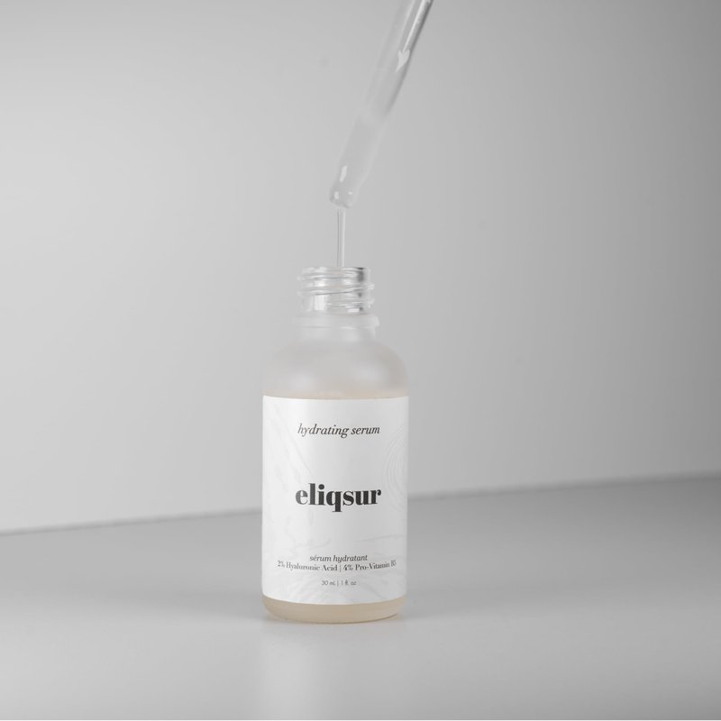Elisqur Hydrating Serum – Hyaluronic Acid for face, Hydrating Treatment with Liquorice Extract for Glowing Skin, Moisturizing Face