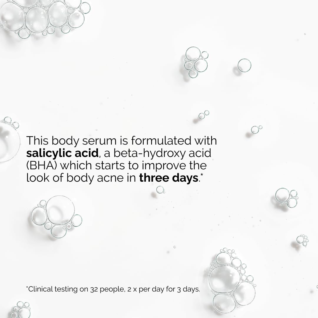 The Ordinary Salicylic Acid 0.5% Body Serum - Exfoliating Treatment for Acne-Prone Skin | 8.1 Fl Oz