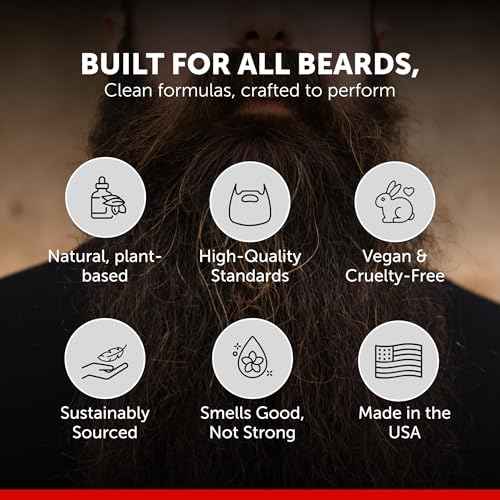 Detroit Grooming Co. Beard Butter for Men | Softens, Thickens & Hydrates with Safflower Oil & Shea Butter | Belle Isle Scent, 4oz