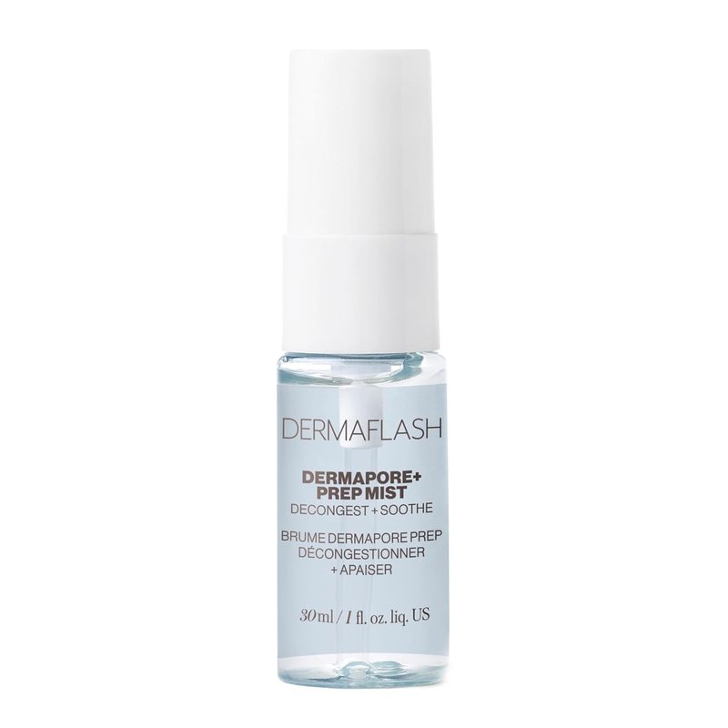 DERMAFLASH Dermapore+ Prep Face Mist - Mineral Facial Cleanser & Pore Minimizer, 30ml